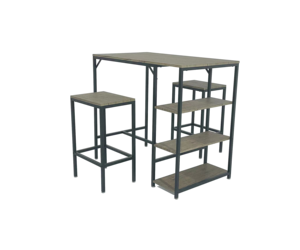 Yukai sản phẩm mới thiết kế đơn giản bàn ăn đặt 1 bàn với <span class=keywords><strong>2</strong></span> ghế <span class=keywords><strong>DS</strong></span>-<span class=keywords><strong>202</strong></span> - Product Image 1