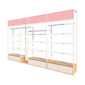 Étagère de présentation personnalisée en métal et en acier pour <span class=keywords><strong>boutique</strong></span> de <span class=keywords><strong>lingerie</strong></span> et de pyjamas, magasin de vêtements pour hommes et femmes - Product Image 3