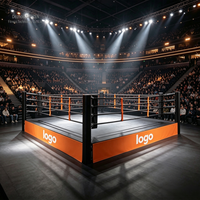 Ring de boxe officiel de compétition, grand ring de lutte stable pour les institutions d'entraînement en arts martiaux