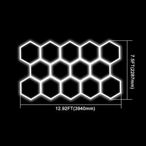 Équipement d'atelier <span class=keywords><strong>automobile</strong></span> KCX, éclairage hexagonal, éclairage de salle d'exposition <span class=keywords><strong>automobile</strong></span>, lampe de réparation <span class=keywords><strong>automobile</strong></span>, éclairage de <span class=keywords><strong>garage</strong></span>, éclairage LED en nid d'abeille - Product Image 2