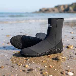 Chaussettes de plongée en néoprène léger et confortable pour adultes, 3 mm - Équipement de plongée essentiel pour toutes les saisons, modèle Aropec Sports Corp. - Product Image 2