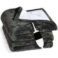Couverture électrique portable pour l'hiver, couvertures chauffantes électriques, couverture électrique