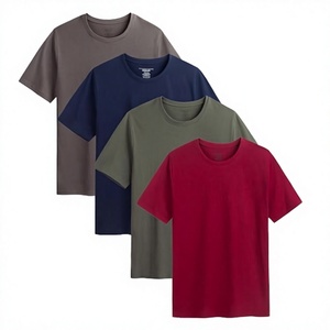 T-shirts unisexe en jersey 100 % coton de haute qualité, col rond, respirants, à manches courtes, coupe classique, vente en gros - Product Image 2