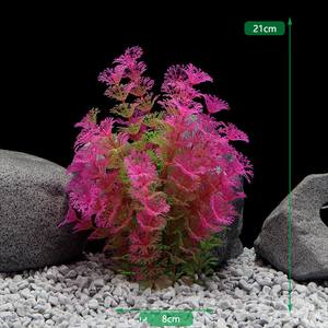 시뮬레이션 수족관 식물 어항 장식 액세서리 수족관 조경 플라스틱 잔디 식물 - Product Image 6