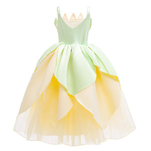 Costume d'anime d'Halloween Cosplay, <span class=keywords><strong>robe</strong></span> <span class=keywords><strong>de</strong></span> <span class=keywords><strong>princesse</strong></span> <span class=keywords><strong>de</strong></span> carnaval, <span class=keywords><strong>robe</strong></span> <span class=keywords><strong>de</strong></span> fête féerique <span class=keywords><strong>de</strong></span> <span class=keywords><strong>la</strong></span> <span class=keywords><strong>grenouille</strong></span>, <span class=keywords><strong>robe</strong></span> <span class=keywords><strong>de</strong></span> <span class=keywords><strong>princesse</strong></span> verte, elfe, Tiana - Product Image 5