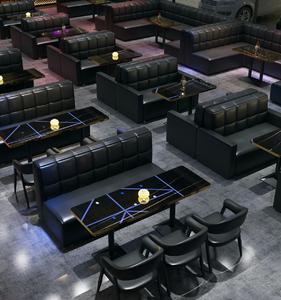 Ensemble table et chaises Qingba pour bar, café, salon de thé, <span class=keywords><strong>restaurant</strong></span> occidental, <span class=keywords><strong>restaurant</strong></span> de <span class=keywords><strong>barbecue</strong></span> et de fondue - Product Image 2