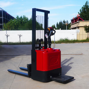 Hızlı teslimat palet istifleyici elektrikli Forklift paleti kaldırıcı 1000kg 1500kg 2000kg yarı elektrikli istifleyici fiyat - Product Image 2
