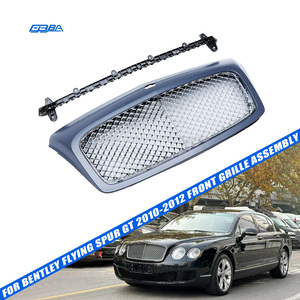 Rejilla frontal plateada nueva de alta calidad, directamente de fábrica, para Bentley Flying GT 2010-2012 - Product Image 1