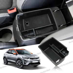 Placa de caja de almacenamiento para Reposabrazos de coche para <span class=keywords><strong>Kia</strong></span> <span class=keywords><strong>Stonic</strong></span> 2017 <span class=keywords><strong>2018</strong></span> 2019 2020 20212022 2023 accesorios interiores organizador de estilo Auto Kx1 - Product Image 1