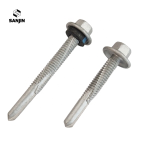 Vite autoforante a testa esagonale <span class=keywords><strong>Tek</strong></span> 5 per impieghi gravosi con punta di perforazione lunga 5 M5.5 - Product Image 1