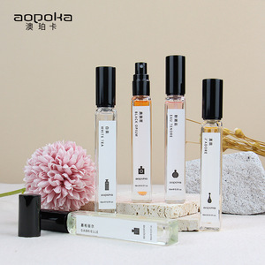 Aopoka Vente en Gros 10ml <span class=keywords><strong>Parfum</strong></span> <span class=keywords><strong>de</strong></span> Voyage Brume Corps Fleur Bonbon Fruité Jasmin Vanille pour Femmes et Hommes Échantillon <span class=keywords><strong>de</strong></span> <span class=keywords><strong>Parfum</strong></span> - Product Image 1
