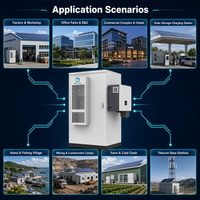 Batteria per Accumulo Energetico Industriale e Commerciale Inedge Power 50KW/100kWh LiFePO4, Sistema di Energia Solare per Microgrid