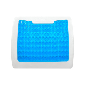 Customize Fabric <strong>Gel</strong> Memory Foam Back Cushion Cooling <strong>Gel</strong> Waist Cushion Lumbar Cushion - Product Image 2