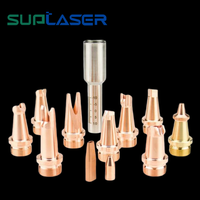 Buse de soudage en cuivre industrielle haute vitesse compatible avec le soudeur laser portatif SUP, consommable de soudage durable, prix avantageux