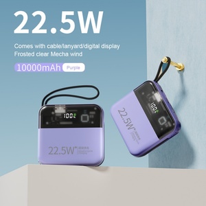 Batería Externa Mini con Logotipo Personalizado, Gran Capacidad de 10000mAh, Carga Rápida, Pantalla LED, Entrada Tipo C para Carga Portátil en Exteriores - Product Image 6