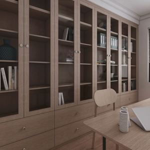 Customized Design Home Furniture Antique Bookshelf <strong>Solid</strong> <strong>Wood</strong> <strong>Bookcase</strong> - Product Image 1