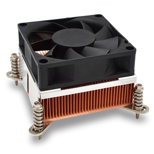कस्टम cpu कूलर <span class=keywords><strong>1u</strong></span> सर्वर lga 1151 1155 1156 मूक 125w सर्वर प्रोसेसर शीतलन रेडिएटर आपूर्तिकर्ता - Product Image 3