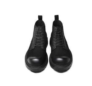 Botas de Tobillo Marrones de Alta Calidad para Hombre, Mocasines de Cuero Británico Lavado, Estilo Retro, con Cordones y Suela Goodyear, Impermeables - Product Image 4