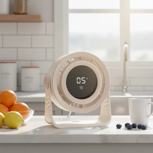 Corrugated Box Usb <b>Rechargeable</b> Table Mini Electric Desk <b>Fan</b> - Product Image 1