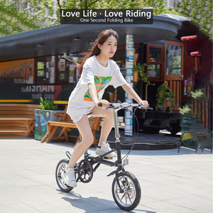 Vélo pliant 14 pouces pour adultes, portable, <span class=keywords><strong>pliable</strong></span>, à une vitesse, en acier au carbone, vélo <span class=keywords><strong>de</strong></span> <span class=keywords><strong>ville</strong></span>, pliage rapide en une seconde - Product Image 6