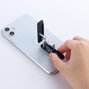 CustomอลูมิเนียมUltra-Thinโทรศัพท์Multi-มุมสนับสนุนฟังก์ชั่นที่มองไม่เห็นมินิแหวนหัวเข็มขัดแบบพกพา - Product Image 5