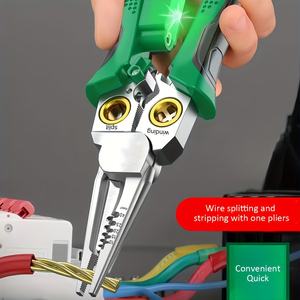 2025 Hot Selling 7 in 1 Elektrischer Tests tift Abisolierzange Elektriker Test Bleistift Abisolierzange Elektriker zange - Product Image 3