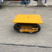 Robuste Mini-Raupenfahrwerke 0,5T 1T 2 Tonnen Gummiketten-Fahrgestell mit Maßanfertigung für Kleine Baumaschinen