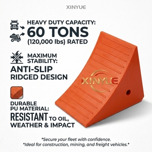 Nouvel embout de roue antidérapant en polyuréthane robuste de 60 tonnes <span class=keywords><strong>pour</strong></span> semi-remorques, camions-citernes, remorques et flottes logistiques – Sûr <span class=keywords><strong>pour</strong></span> le stationnement - Product Image 3