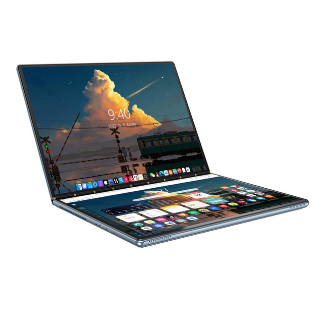 W135DS 13.5 Inches Dual Screen Laptops 16GB RAM 512GB SSD 9000 Mah Touch Screen Tablet with Intel Processor
