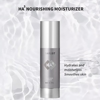 BARUBT Crema Facial con Ácido Hialurónico Nutritiva, Hidratante, Antiarrugas, Iluminadora, Reparadora de la Barrera Cutánea
