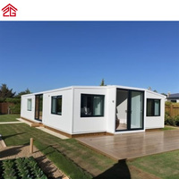 Kits de maison familiaux modernes de luxe Allstar, préfabriqués, extensibles, en conteneur, personnalisés, de style nouveau, décorés, pour toits en pente