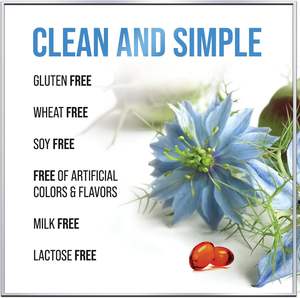 Oem 60 softgels אומגה 6 אומגה 9 מזון בריאות כיתה 1000 אורגני מזון אורגני כיתה מ "ג כמון שחור שמן זרעי טבעוני למבוגרים - Product Image 6