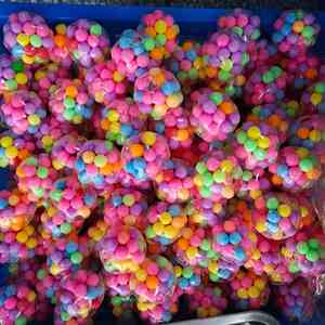 ลูกบอลบีบสีรุ้งหลากสีขายส่ง ของเล่นบีบคลายเครียด - Product Image 4