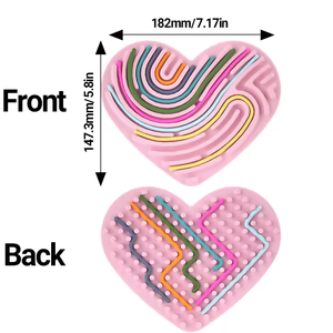 Mới Nhất Trẻ Em Đồ Chơi Học Tập <span class=keywords><strong>Double</strong></span> Side Cảm Giác Hoạt Động Hội Đồng Quản Trị Trái Tim Hình Ngôi Sao <span class=keywords><strong>Double</strong></span> Side Silicone Thần Động đậy Đồ Chơi Cho Calming - Product Image 3