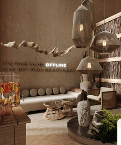 Mobilier moderne pour salon de coiffure |   Design d'intérieur de luxe personnalisé avec éclairage LED pour l'aménagement de salons de beauté et de spas - Product Image 3