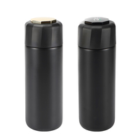 Bouteille d'eau isotherme intelligente de 400 ml avec affichage numérique de la température, personnalisable avec logo, conception à batterie remplaçable