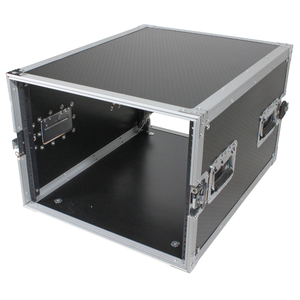 Factory Supply Customize Aluminum <strong>Flight</strong> <strong>Case</strong> 8U Space Rack Mount ATA <strong>Flight</strong> <strong>Case</strong> 24 Inch Depth with 4 Handles - Product Image 3