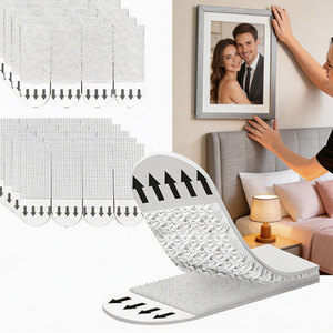 Strisce Adesive Rimovibili Senza Residui per Appendere Quadri, Cornici, Poster, per Matrimoni, Feste e <span class=keywords><strong>Casa</strong></span> - Product Image 1