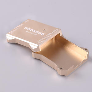 Алюминиевая модель самолета с ЧПУ, корпус контроллера полета, совместим с DJ Wookong WKM, управление полетом, Дрон красный - Product Image 6