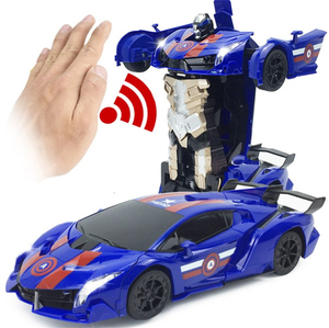<span class=keywords><strong>Auto</strong></span> Telecomandata RC Drift Ares Trasformabile 1:12 <span class=keywords><strong>Bugatti</strong></span> Robot con Suoni e Luci - Product Image 5