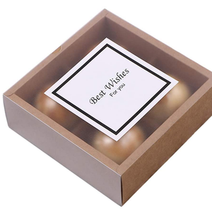 Freddo Tratta Scatole Regalo, Scatole di Biscotti Cupcake Cottura Al Forno Dolci Chicche Biscotti Fatti A Mano Bah Bombe Scatole - Product Image 1