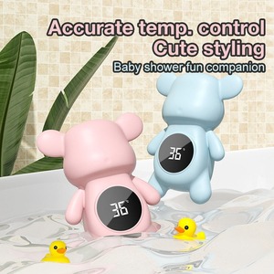 Phim Hoạt Hình Động Vật Thiết Kế Kỹ Thuật Số Dải Nhiệt Kế Cho Trẻ Em Bé Hồ Bơi Nhiệt Độ Nước Cụ - Product Image 5