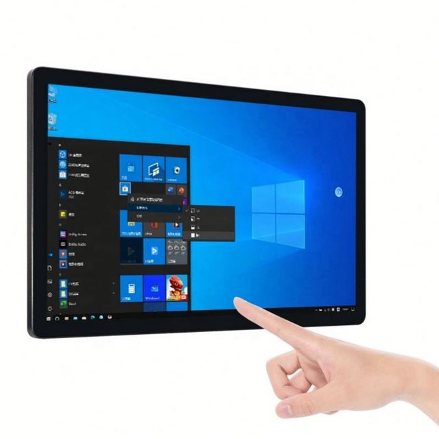 Rugged Panel PC Touch Screen 27 Inch J1900 I3 I5 I7 All in One Open Frame Panel PC Industrial