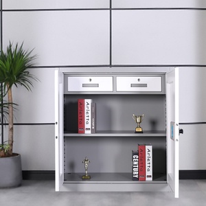Modern Design Steel Filing Storage Metal File Cabinet with 2 Drawers and <b>Digital</b> <b>Lock</b> for Home Office or Warehouse Use - Product Image 2