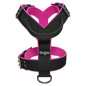 Harnais robuste pour <span class=keywords><strong>chien</strong></span>, gilet de sécurité réglable pour chiot, laisse tactique pour <span class=keywords><strong>chien</strong></span>, collier, harnais tactique pour grand <span class=keywords><strong>chien</strong></span> - Product Image 1