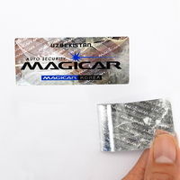 Autocollants holographiques laser VOID personnalisés pour l'impression numérique, sceau de garantie de sécurité anti-effraction