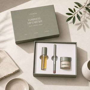 Set de 3 Bálsamos Labiales Veganos No Pegajosos, con Múltiples Sabores Jugosos, Hidratantes y Naturales, Exfoliante Labial en Gel para Mujeres y Hombres - Product Image 1