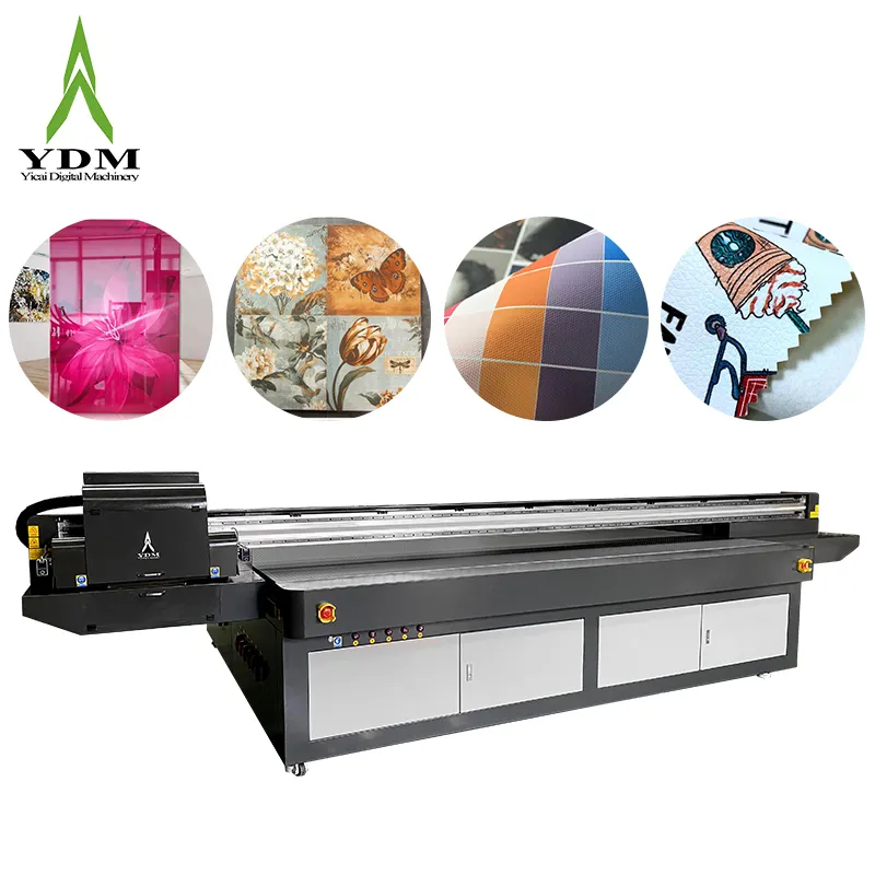 최고의 중국 직접 판매 330cm * 250cm 대형 포맷 산업용 UV 평판 잉크젯 사진 프린터