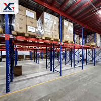 Sistema de estante de palé de servicio pesado sin pernos estantes de almacenamiento estante de servicio pesado estantería estante industrial sistema de estantería de almacén