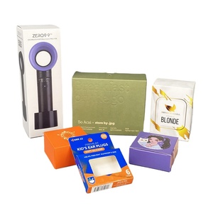High Quality <b>Gift</b> Paper Packaging Boxes <b>Card</b> Blister Folding Paper Boxes with Recyclable Feature - Product Image 5